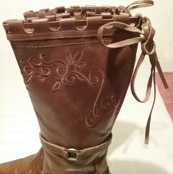 - WOMENS ROPER BROWN BOOTS STYLE 11131 SIZE 5 - Picture 9 of 13